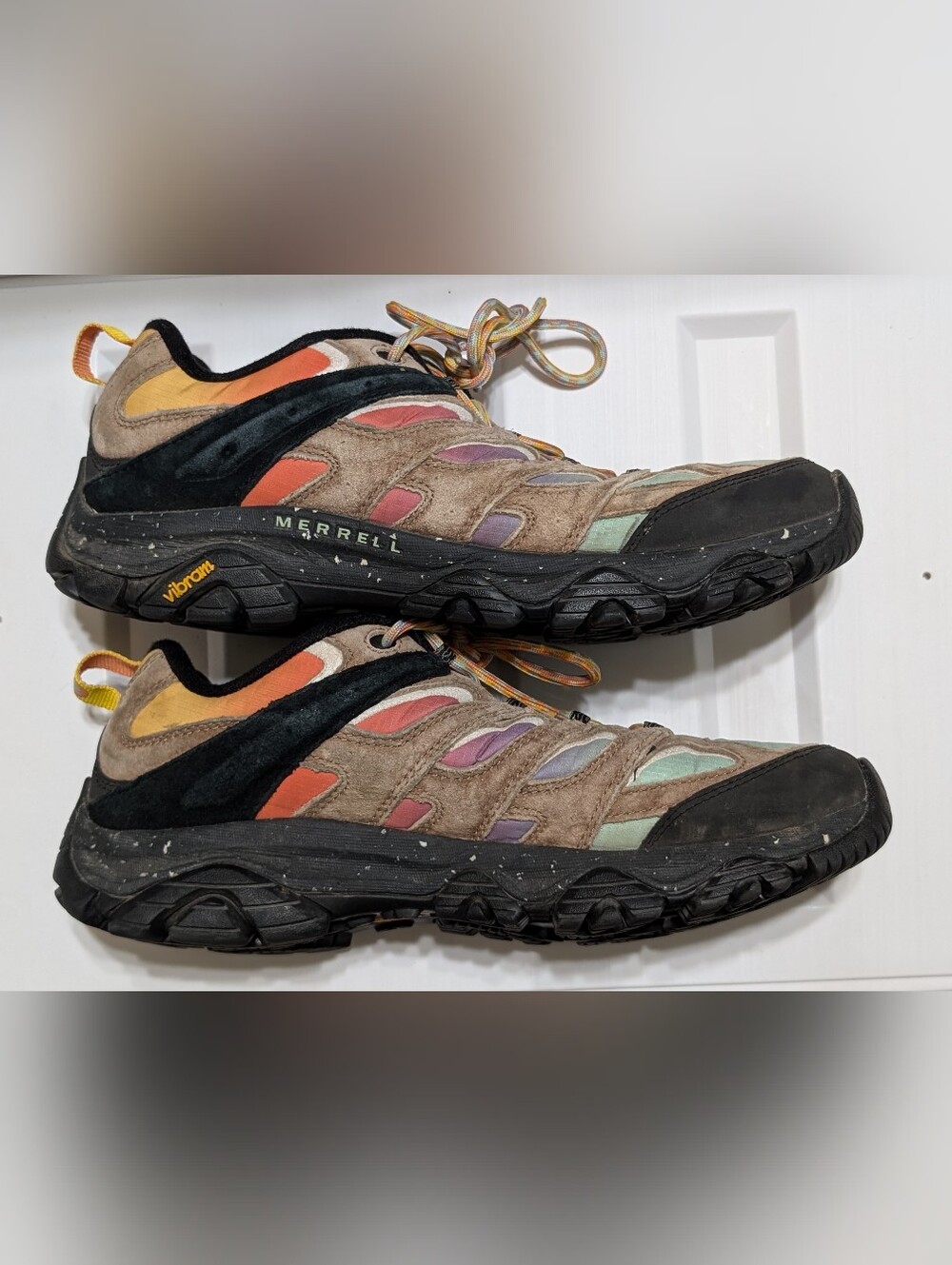 Merrell Moab 3 Mens Shoes Unlikely Hikers Multicolor Hiking Low Top Size 12
